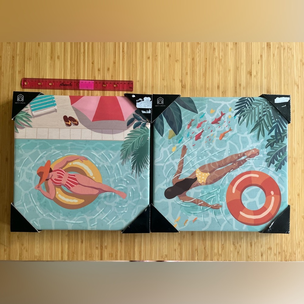 Outdoor summer prints Set of 2